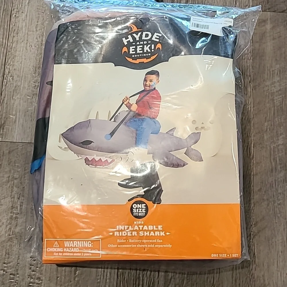 Hyde & EEK! Inflatable Shark Rider Costume OSFM